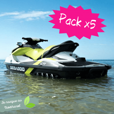 PACK x5 - Seadoo 130 GTI - 1H